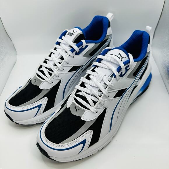Size 9.5 - PUMA Hypnotic LS Boombox White / Team Royal / Black main image 5